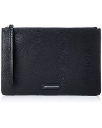 armani exchange clutch