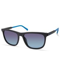 Timberland - Tba9269 Bio-based Rounded Rectangle Earthkeepers Sunglasses - Lyst