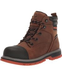 Wolverine - Floorhand Lx Cap Waterproof Steel Toe 6" Construction Boot - Lyst