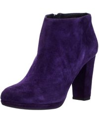 Geox - Wkali1 Ankle Boot,dark Purple,35 Eu/5 M Us - Lyst