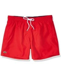 Lacoste Boardshorts and swim shorts for Men | Christmas Sale up to 30% off  | Lyst
