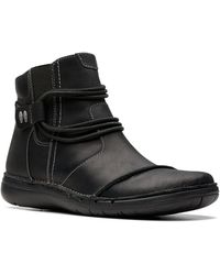Clarks - Un Loop Up ( Leather) Boots - Lyst