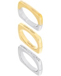Calvin Klein - Bold Metals Jewelry Ring Collection For - Lyst