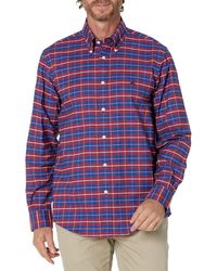 Brooks Brothers - Non-iron Stretch Oxford Sport Shirt Long Sleeve Check - Lyst