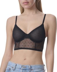 Tommy Hilfiger - S Unlined Bustier Bra With Underwire - Lyst