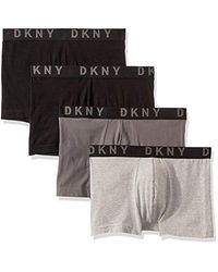 DKNY Mens Mixed Stripe Hip Trunk