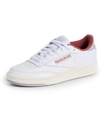Reebok - Club C 85 Classic Lace Up Sneakers - Lyst