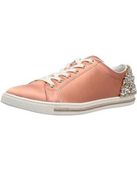 badgley mischka shirley crystal embellished sneaker