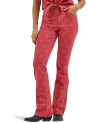 Wrangler - High Rise Bold Boot Jean - Lyst