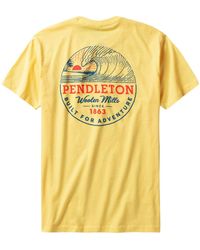 Pendleton - Short Sleeve Adventure Wave Graphic Tee - Lyst