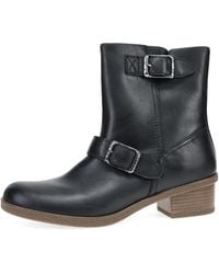 Dansko - Super Stylish Mid-shaft Boot - Waterproof Leather And Construction With Rubber Outsole And Leather Stacked Heel For Long-lasting - Lyst