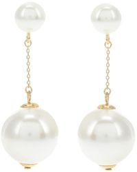 Kate Spade - Have A Ball Linear Earrings - Lyst