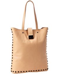 Loeffler Randall - Locker Nst Tote,natural/black,one Size - Lyst