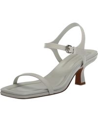Vince - Coco Square Toe Heeled Sandals - Lyst