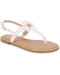 Kensie - Maeve Flat Sandal - Lyst