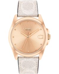 COACH - Greyson Watch | Water Resistant | Quartz Movement | Elevating Elegance For Every Occasion(model 14504113) - Lyst
