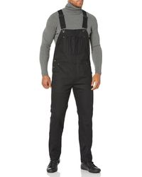 Naked & Famous - Weird Guy Overalls-solid Black Selvedge - Lyst
