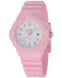 G-Shock - Lrw-200h-4b2vcf Pink Watch With Resin Band - Lyst