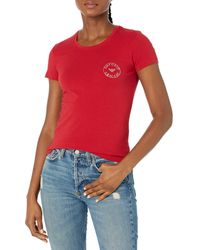 Emporio Armani - Essential Studs Logo Short Sleeve Crew Neck T-shirt Slim Fit - Lyst
