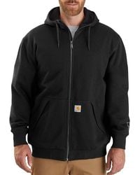 Carhartt - Rain Defender Loose Fit Midweight Thermal-lined Full-zip Sweatshirt - Lyst