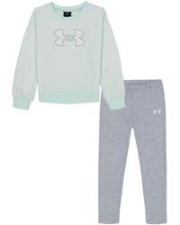 Under Armour - Ua Printed Crewneck & Leggings Set - Lyst