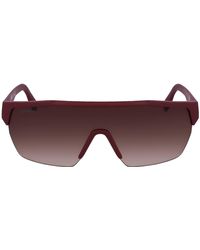 Lacoste - L989s Rectangular Sunglasses - Lyst