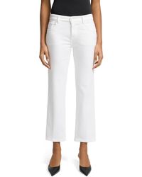 7 For All Mankind - Luxe Vintage Calie Straight Ankle Jeans - Lyst