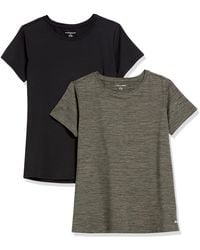 Amazon Essentials - Active Quick Dry Tech Stretch Workout Gym Short-sleeve Crewneck T-shirt - Lyst