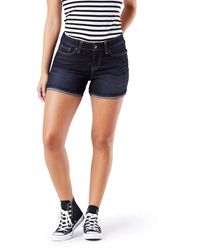 signature levi strauss high rise shorts
