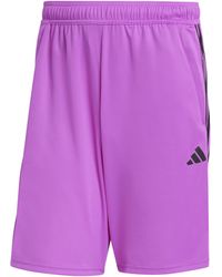 adidas - Train Essentials Piqué 3-stripes Training Shorts - Lyst