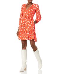 Eliza J - Tiered Formal Soft Short Dress - Lyst
