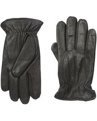 dockers intellitouch leather gloves