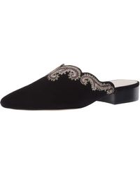 Bettye Muller Concepts Fortune Embroidered Mule - Black