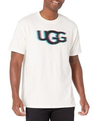 UGG - Rhett Ss Logo Tee Fl Shirt - Lyst