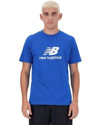 New Balance - Shirt - Blue - Lyst