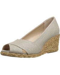 bailee espadrille wedge pump