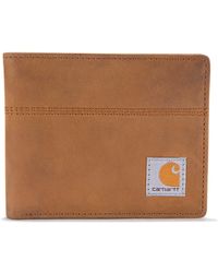 Carhartt - Casual Saddle Leather Wallets - Lyst