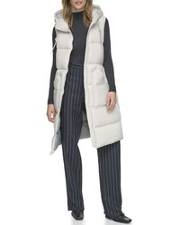 Andrew Marc - Marc New York By Two-tone Vest Quilted Synthetic Fill - Lyst