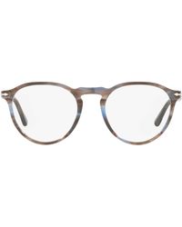 Persol - Po3286v Round Prescription Eyewear Frames - Lyst