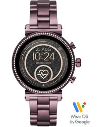 ladies michael kors access bluetooth wearos sofie smartwatch mkt5041