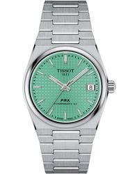 Tissot - Prx Powermatic 80 35mm 316l Stainless Steel Case Automatic Watches - Lyst
