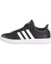 adidas cloudfoam advantage sneaker black