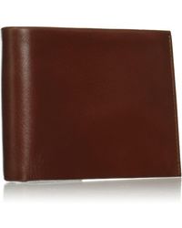 Perry Ellis - Genuine Glazed Leather Wallet - Lyst