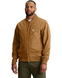Carhartt - Rugged Flex Duck Relaxed Fit Bomber Jacket - Lyst