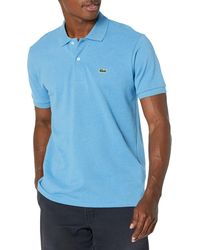 Lacoste - Contemporary Collection's Sleeve Classic Pique Polo Short - Lyst