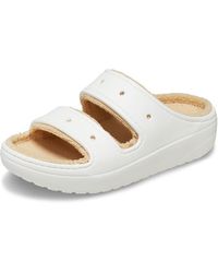 Crocs™ - Adult Classic Cozzzy Sandals - Lyst