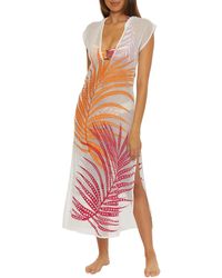 Trina Turk - Standard Sheer Tropics Maxi Dress - Lyst