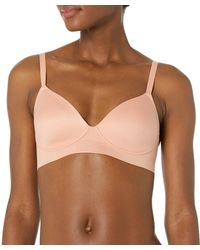 Hanes - Womens Ultimate Wireless Full-coverage No-dig Our Best T-shirt Convertible Wirefree Foam Cups Bra - Lyst
