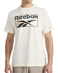 Reebok - 's Charade Graphic Crewneck T-shirt - Lyst