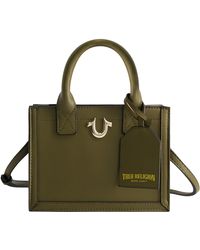 True Religion - Tote Mini Travel Bag With Adjustable Strap And Horseshoe Logo - Lyst